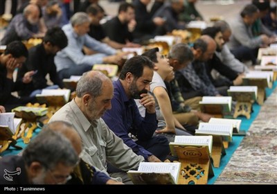برپایی کرسی تلاوت فاطمی در حرم حضرت معصومه(س)