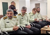 دیدار فرمانده انتظامی با نماینده ولی‌فقیه در کردستان