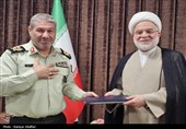 دیدار فرمانده انتظامی با نماینده ولی‌فقیه در کردستان
