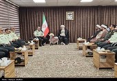 دیدار فرمانده انتظامی با نماینده ولی‌فقیه در کردستان
