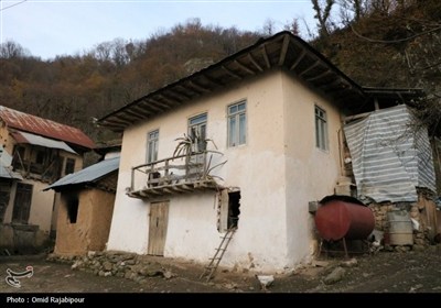 جریان زندگی در خانه‌های کاهگِلی روستاهای اشکور گیلان