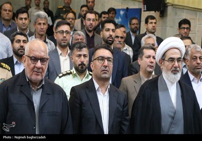 تکریم و معارفه رئیس سازمان قضایی نیروهای مسلح هرمزگان