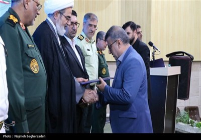تکریم و معارفه رئیس سازمان قضایی نیروهای مسلح هرمزگان