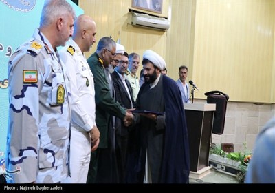 تکریم و معارفه رئیس سازمان قضایی نیروهای مسلح هرمزگان