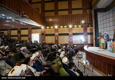 آیین رونمایی از صفحه حوزه و روحانیت خبرگزاری تسنیم - قم