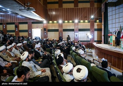 آیین رونمایی از صفحه حوزه و روحانیت خبرگزاری تسنیم - قم