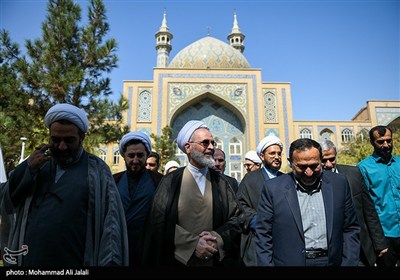 آیین رونمایی از صفحه حوزه و روحانیت خبرگزاری تسنیم - قم