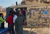 امداد رسانی به حادثه سقوط بالگرد در اشترانکوه به پایان رسید
