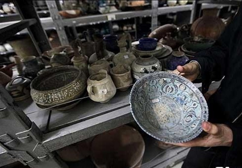 رونمایی از 332 اثر تاریخی موزه‌های بنیاد مستضعفان در موزه هزاره‌های هنر کیش