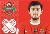 مشکلات شباب الاهلی بعد از دوری چهار ماهه سردار آزمون از میادین