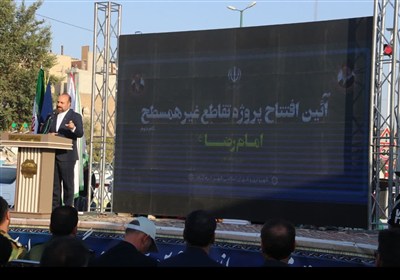 افتتاح تقاطع غیرهمسطح امام رضا (ع) شهر خرم آباد 8 ماه زودتر  ...