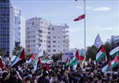 خشم تونسی‌ها از حمله رژیم اسرائیل به ناوگان «صمود»