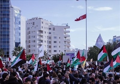 ناوگان،رژيم،تونس،غزه،تظاهرات،صهيونيستي،فلسطين،ادامه
