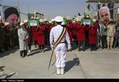 بازگشت پیکر 44 شهید از مرز شلمچه به کشور