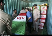 بازگشت پیکر 44 شهید از مرز شلمچه به کشور