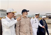 بازدید رئیس سازمان قضایی نیروهای مسلح از کارخانجات شناورسازی ارتش