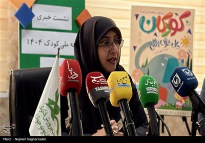 نشست خبری مدیرکل کانون پرورش فکری هرمزگان- عکس صفحه استان تسنیم