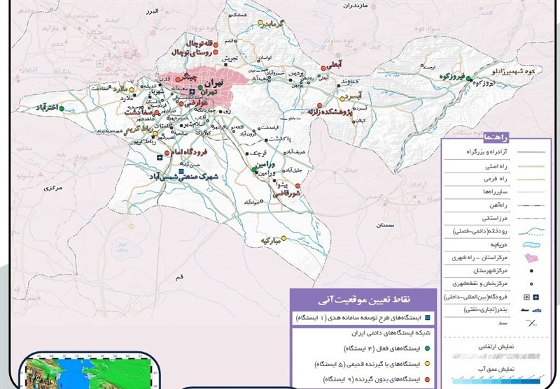 انتشار نقشه تهیه شده در 1334 تهران توسط سازمان ملی نقشه‌برداری کشور 2