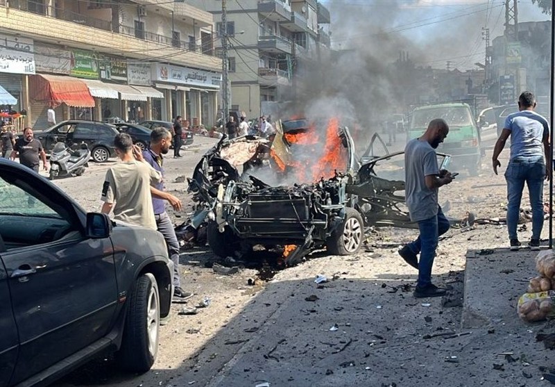 استشهاد لبنانيين في غارة إسرائيلية استهدفت سيارة جنوبي لبنان