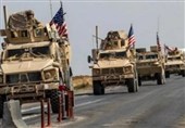 گسترش نظامی‌گری آمریکا در عراق و سوریه/ خروج 20 کامیون نظامی از پایگاه الحریر
