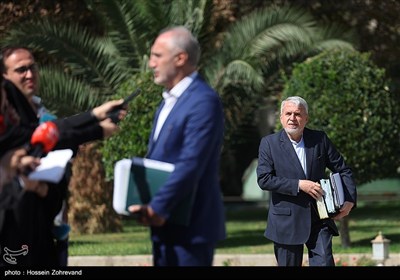 در حاشیه جلسه هیئت دولت- عکس خبری تسنیم