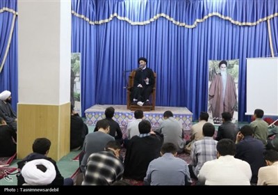 جلسه درس اخلاق آیت الله عاملی در اردبیل به روایت تصویر- عکس  ...