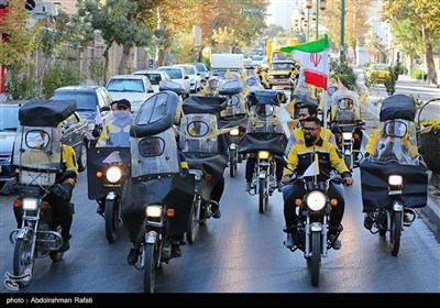 رژه موتوری ماموران پست همدان به مناسبت روزجهانی پست- عکس است ...