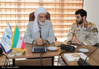 دیدار فرمانده مرزبانی با امام جمعه سنندج- عکس صفحه استان تسنیم