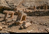 شیرهای سنگی ایذه