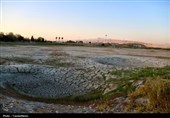 خشکسالی در سراب نیلوفر