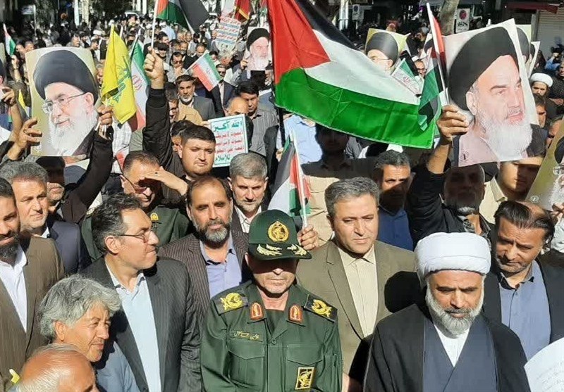 راهپیمایی «بشارت نصر» در اردبیل