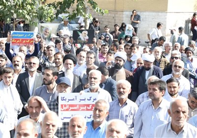 اصفهان،امت،راهپيمايي،غزه،وحدت،مقاومت،فلسطين،حضور،شعارهاي،مرگ ...