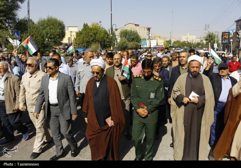 راهپیمایی باشکوه «بشارت نصر» در فیروزکوه