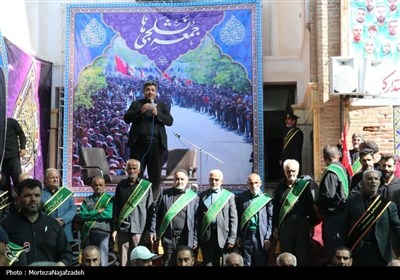 برپایی آیین جمعه نشلجی ها در مشهد اردهال- عکس صفحه استان تسنیم