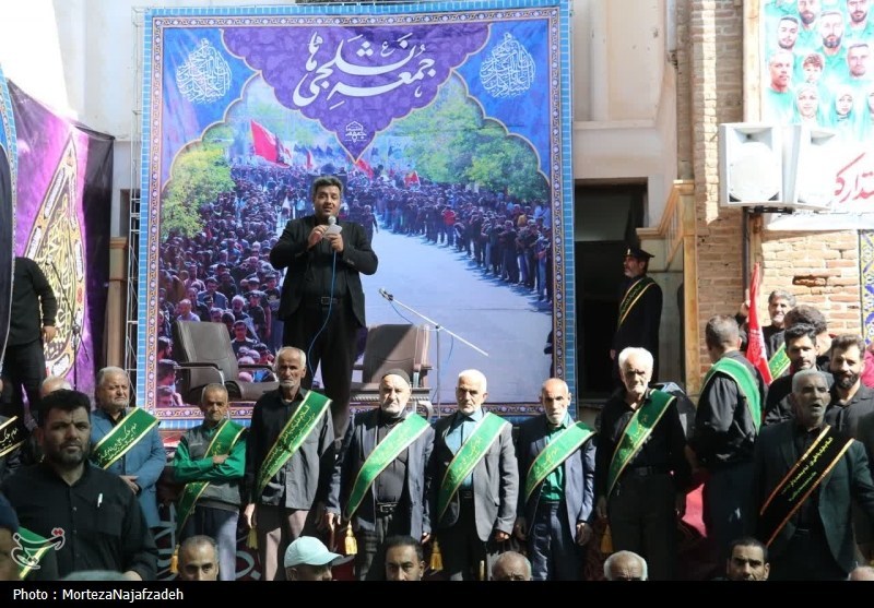 برپایی آیین سنتی مذهبی جمعه نشلجی‌ها در آستان امامزاده علی بن باقر(ع)