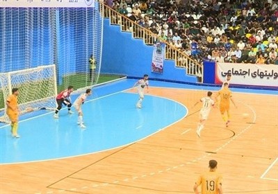 پالايش،بندرعباس،گل،نفت،بازي،فوتسال،ديدار،ياسين