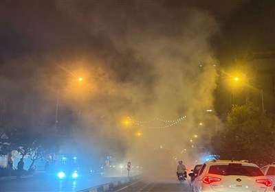 اتوبوس،حريق،انتهاي،مسافران،فني،عوامل،شهروندان