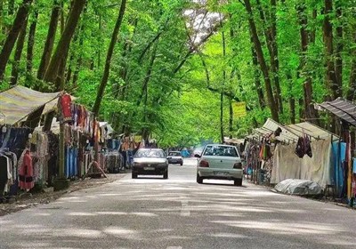 گردشگري،گيسوم،محلي،دستفروشان،منطقه،ساماندهي،تالش،مسافران،مسئ ...