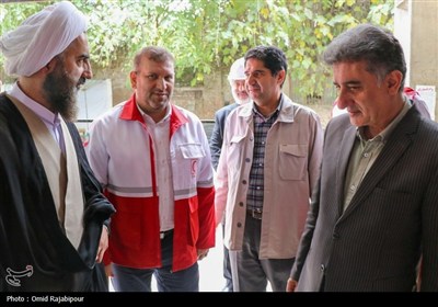 سفر دبیرکل جمعیت هلال احمر کشور به رودسر- عکس استانها تسنیم