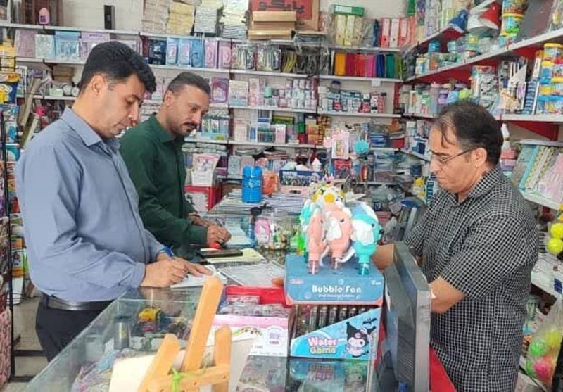 نوشت‌افزارهای متخلف دشتستان 5 میلیارد ریال جریمه شدند