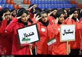آیین بدرقه کاروان قهرمانان اشراق - زنجان