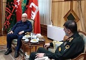 فرمانده حشدالشعبی با سردار رادان دیدار کرد/ اربعین محور گفت‌وگوها
