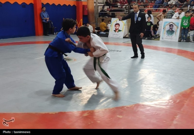 مسابقات چندجانبه جودو نونهالان و نوجوانان در ری برگزار شد