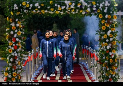 Farewell Ceremony Held for Iranian Athletes Departing to Riyadh, Bahrain