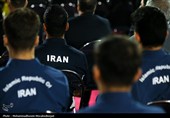 مراسم بدرقه کاروان اعزامی ورزش ایران به ریاض و بحرین