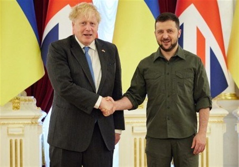 بوریس جانسون یک میلیون پوند برای جنگ اوکراین دریافت کرده بود