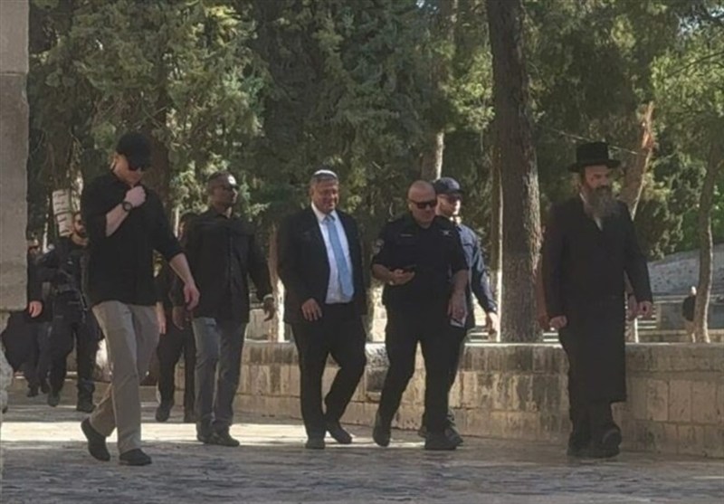 یورش به حرم شریف؛ بن گویر و شهرک‌نشینان به الاقصی تعرض کردند