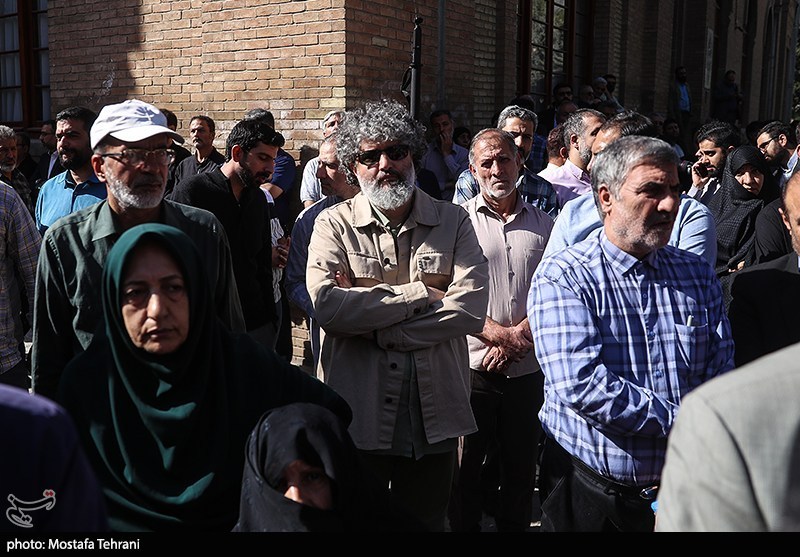 تشییع  پیکر محمد کاسبی