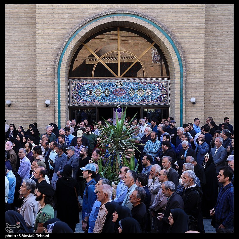 تشییع  پیکر محمد کاسبی