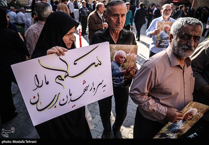 تشییع  پیکر محمد کاسبی